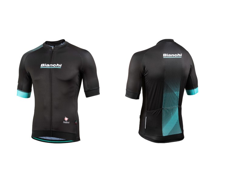 Maillot Cycliste Vintage Bianchi Albacom Homme Taille S - Bleu Céleste - Italie